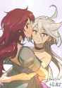 __suletta_mercury_and_miorine_rembran_gundam_and_1_more_drawn_by_supe_yuusyasupepen__e32f23c2b6746ac6b13e94854004151b