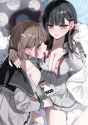 __yukihara_ayana_and_fukami_yuu_oboreru_bed_de_tenshi_no_negao_o_mitaidake_drawn_by_chigusa_minori__b65dd10eed14ae37a2250956c80d4c53
