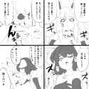 __reisen_udongein_inaba_and_inaba_tewi_touhou_drawn_by_nekokokazuma__e97133e78a604ce9a6f15322b3f88b67