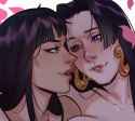 __nico_robin_and_boa_hancock_one_piece_drawn_by_valentina_tavolilla__353de9a9d6ee29ea04a4fc0c7d3c708f