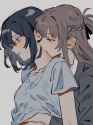 __miyagi_shiori_and_sendai_hazuki_shuuniichido_classmate_wo_kau_hanashi_drawn_by_akmizuk__a0d25b33f87b4ce5ff27ba1d62659ff3