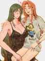 __tifa_lockhart_aerith_gainsborough_and_minion_final_fantasy_and_2_more_drawn_by_jeremr__2f2e82dfa11d6ab5e2f144209d6ec3c6