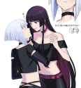 __kurogane_otoha_and_shiraya_tamaki_rock_wa_lady_no_tashinami_deshite_drawn_by_aoki_shizumi__53735d4dee1b7bd0f1067cda02083542