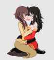 __megumin_and_kuroki_tomoko_kono_subarashii_sekai_ni_shukufuku_wo_and_1_more_drawn_by_kurokimoko__e53debca545bb30d60a43e633cfc4b0f
