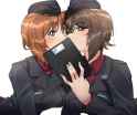 __nishizumi_miho_and_nishizumi_maho_girls_und_panzer_drawn_by_huaronanago__54b25364c9e812a096884f986081fc49