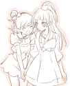 __asahina_mirai_and_izayoi_liko_precure_and_1_more_drawn_by_heke__8e1f98820973adca5ede709515f66aa8