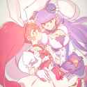 __kotozume_yukari_usami_ichika_cure_macaron_and_cure_whip_precure_and_1_more_drawn_by_heke__92695724ec641117f2f65c14c4a57615