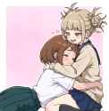 __uraraka_ochaco_and_toga_himiko_boku_no_hero_academia_drawn_by_nattocurryumeee__52e5fc7d40a1881cd803c20800598a19
