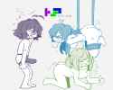 __hiiragi_utena_araga_kiwi_and_minakami_sayo_mahou_shoujo_ni_akogarete_and_1_more_drawn_by_an_sin__33afbb78c94b57277b7be91d441f3b61