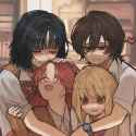 __koga_mitsuki_oosawa_aya_kase_tomoka_and_yamada_yui_kininatteru_hito_ga_otoko_ja_nakatta_and_1_more_drawn_by_084_meru__b3d77005f7145b9653ae5826a4ab8fbb