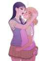 __minami_koharu_and_mima_sachi_watashi_ga_motenai_no_wa_dou_kangaetemo_omaera_ga_warui_drawn_by_yoshipi__439420f20a37363cc5e63641092d71fc