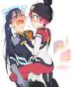 __amate_yuzuriha_and_nyaan_gundam_and_1_more_drawn_by_sakanaokashi__c5ba99598c343b1e422c3dcc9ebb0e9f