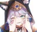 Aglaea wiping away Cipher&#039;s Tears PoV