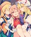 __yakumo_yukari_ibaraki_kasen_and_matara_okina_touhou_drawn_by_tama_soon32281__1949b6257ea773bfba431e196501ac4f