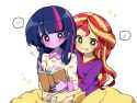 __twilight_sparkle_and_sunset_shimmer_my_little_pony_and_3_more_drawn_by_lottemkmkd__a039a425778bb990fb2cd52b07bfe253.png