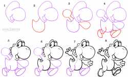 How-To-Draw-Yoshi-Step-by-Step