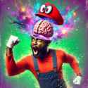 Trippy Mario AI slop 4237