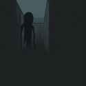 creepy for no good reason, shadow figure, hallway s-244974447