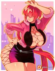 __shermie_the_king_of_fighters_and_1_more_drawn_by_kiddybro__08ca7a146d80941ee84618e0d27ff719