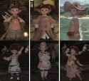 The many outfits of Tataru Taru