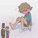 3916190 - Clive_Dove Hershel_Layton Luke_Triton Professor_Layton puketriton