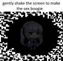 gently shake