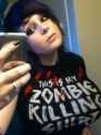 emo girl zombie killer