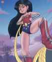 wonder woman (dc comics and 1 more) drawn by eco19 - 586b4ae402ac9309e9409d9fcb464702