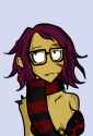 smart hipster daemoness 40k chaos cute demoness