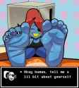 undyne feet