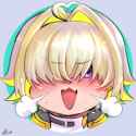 did you know her ahoge becomes a heart if you tap her in the lobby