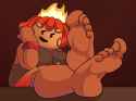 burnadette feet