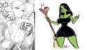 Gruntilda and broomstick