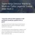 Team Ninja Celtic Legends Game