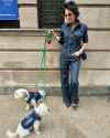 bethenny-frankel-coordinated-dogs-denim