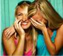 laughing girls