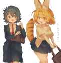 __serval_and_kaban_kemono_friends_drawn_by_seki_mhsk__sample-c5f8c693313de7cf5883cab47c7aa1f7