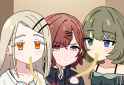 3girls, {{{ai drawing anime characters eating ramen (meme), ai drawing person in s-2622059498