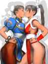 chun_li_and_shiranui_mai_street_fighter_and_3_more_drawn_by_yasuda_akira__35ce5f28c913143b9b8bf36b1c2957ed