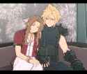 __cloud_strife_and_aerith_gainsborough_final_fantasy_and_3_more_drawn_by_ameiro0814__a57bcf74ae34e21895a1091c0b7c1f45