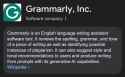 &gt;grammarly