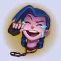 jinx cry laughing