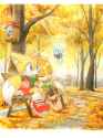 tails x cream autumn scene