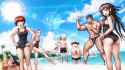 Danganronpa_2_CG_-_Everyone_at_the_beach_(1)