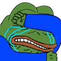 Despairing pepe