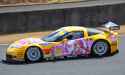 neon racing itasha vette