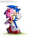 Amy Sonic kiss