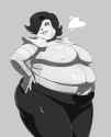 i love mettaton with tummy