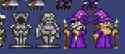 wizard statues