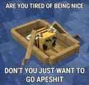 are you tired of being nice